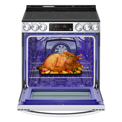 6.3 cu ft. Smart Wi-Fi Enabled Fan Convection Electric Slide-in Ranges with Air Fry & EasyClean® LSEL6333F