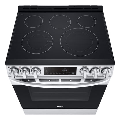 6.3 cu ft. Smart Wi-Fi Enabled Fan Convection Electric Slide-in Ranges with Air Fry & EasyClean® LSEL6333F