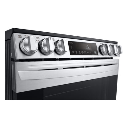 6.3 cu ft. Smart Wi-Fi Enabled Fan Convection Electric Slide-in Ranges with Air Fry & EasyClean® LSEL6333F