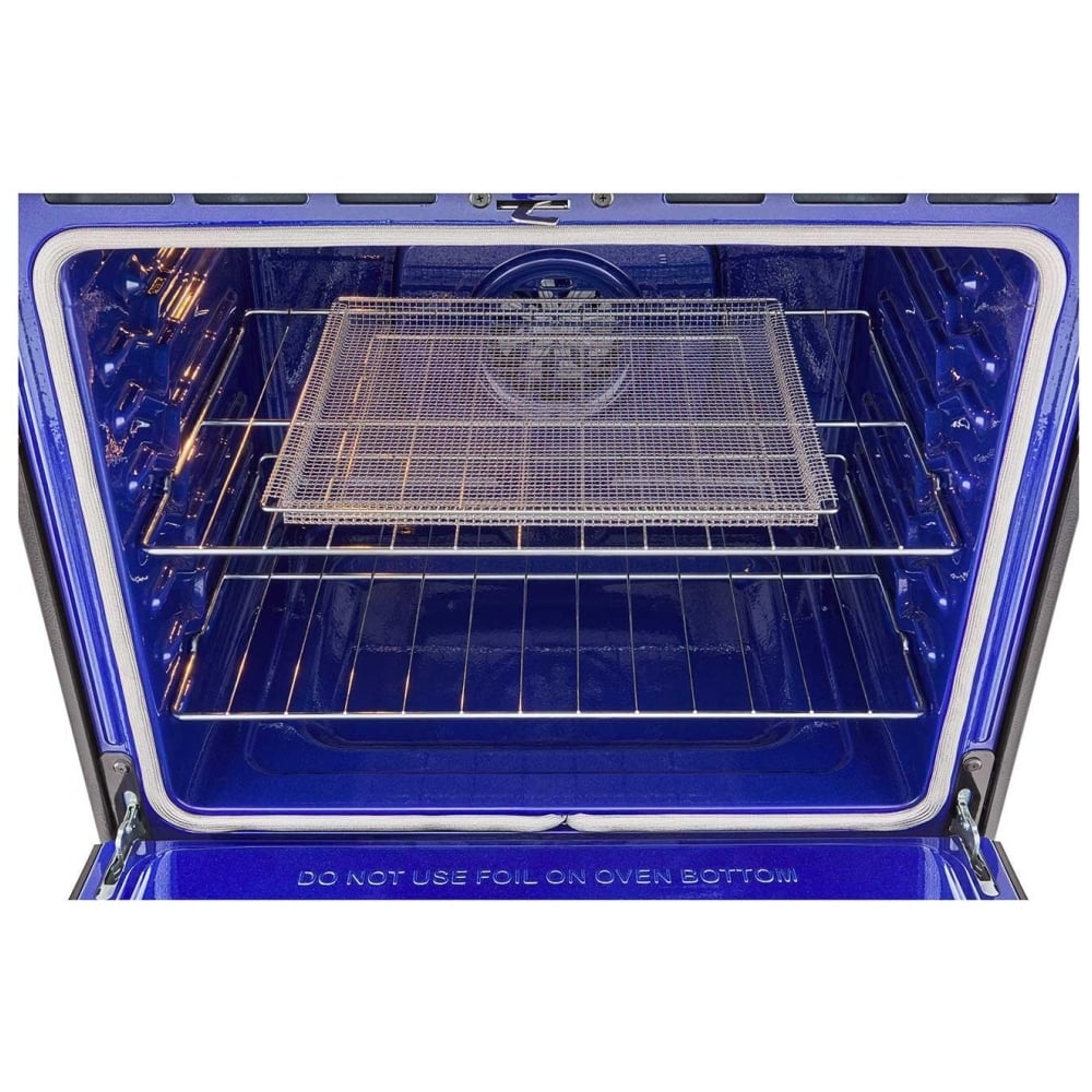 LG 6.3 cu. ft. Smart Wi-Fi Enabled Fan Convection Electric Slide-in Range with Air Fry & EasyClean® LSEL6333F