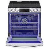 LG 6.3 cu. ft. Smart Wi-Fi Enabled Fan Convection Electric Slide-in Range with Air Fry & EasyClean® LSEL6333F