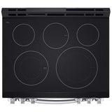 LG 6.3 cu. ft. Smart Wi-Fi Enabled Fan Convection Electric Slide-in Range with Air Fry & EasyClean® LSEL6333F