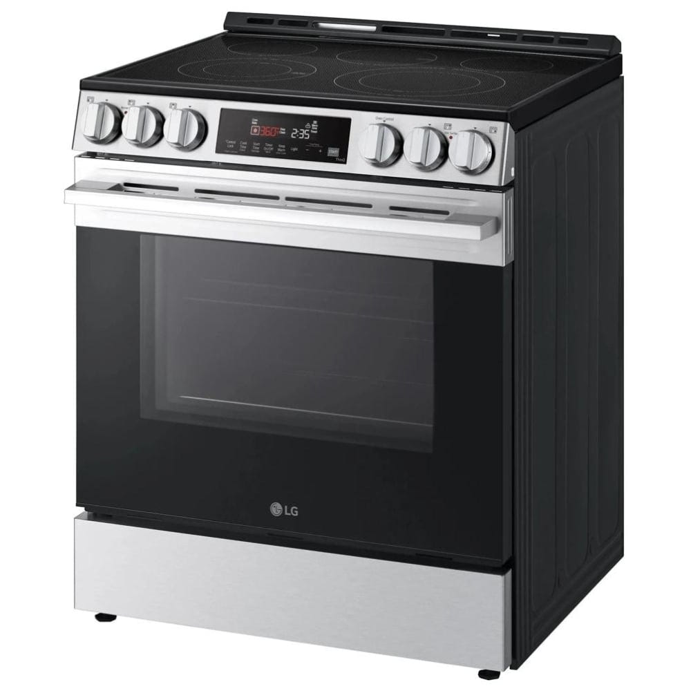 LG LSEL6333XE Electric Range, 6.3 cu. ft. Capacity, 30 inch, 5 Burner, 3200W
