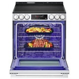 LG LSEL6333XE Electric Range, 6.3 cu. ft. Capacity, 30 inch Exterior Width, Convection, 5 Burners, Storage Drawer, Air Fry, Self Clean, 3,200 W Highest Element, Stainless Steel colour, EasyClean®, PrintProof® Stainless Steel