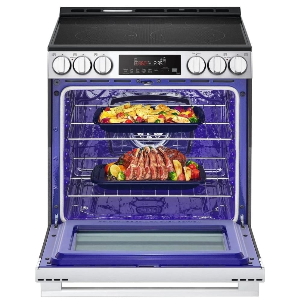 LG LSEL6333XE Electric Range, 6.3 cu. ft. Capacity, 30 inch, 5 Burner, 3200W