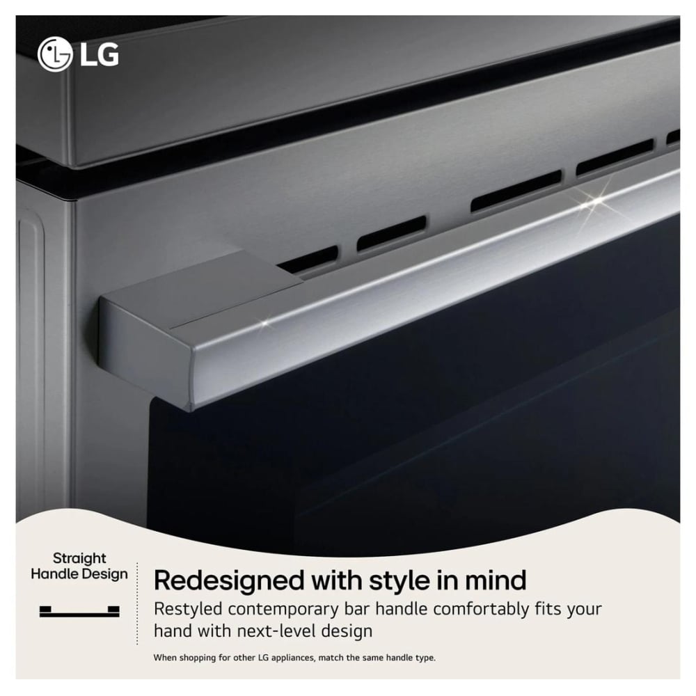LG LSEL6333ZE Electric Range, 6.3 cu. ft. Capacity, 30 inch, 5 Burner, 3200W