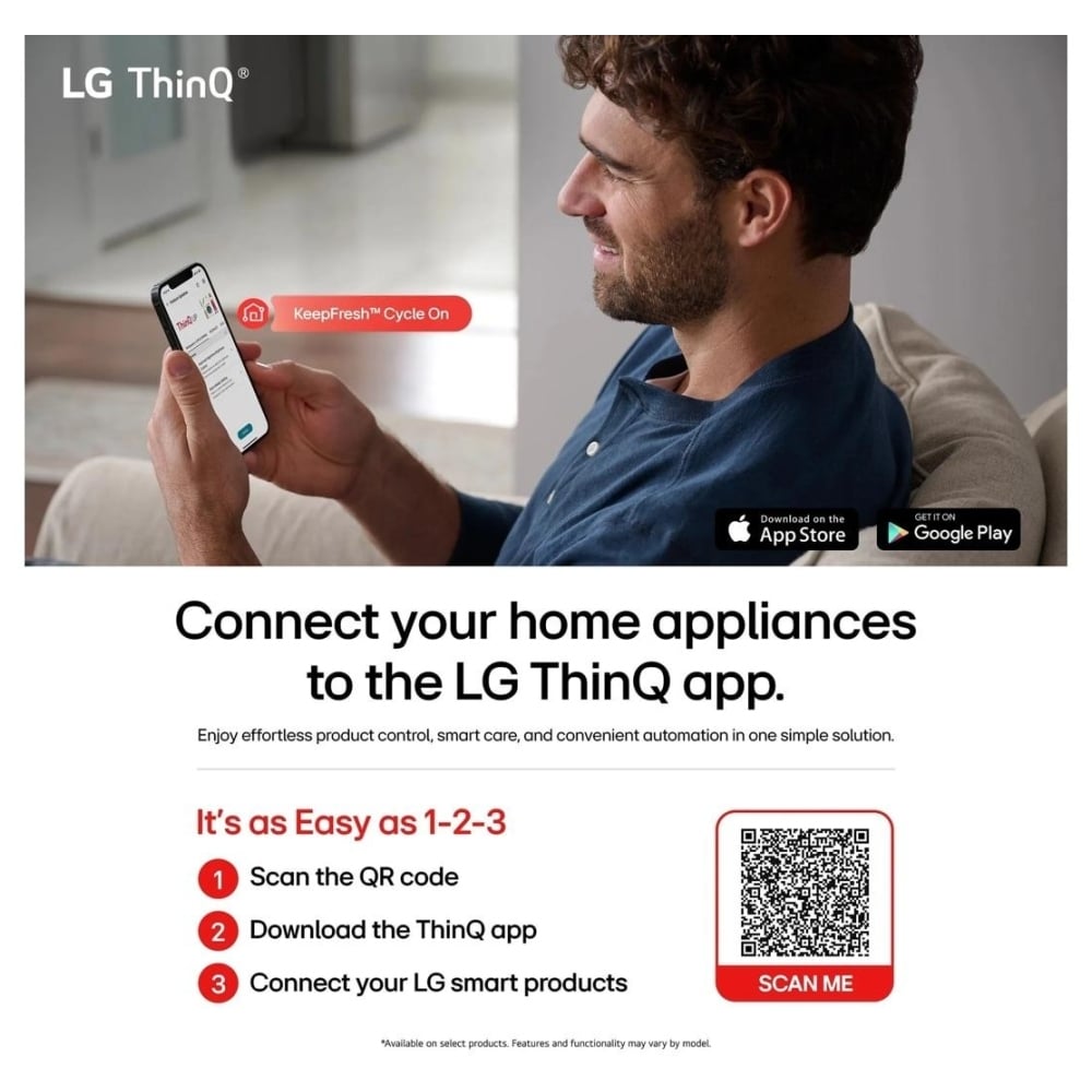 LG LSEL6333ZE Electric Range, 6.3 cu. ft. Capacity, 30 inch, 5 Burner, 3200W