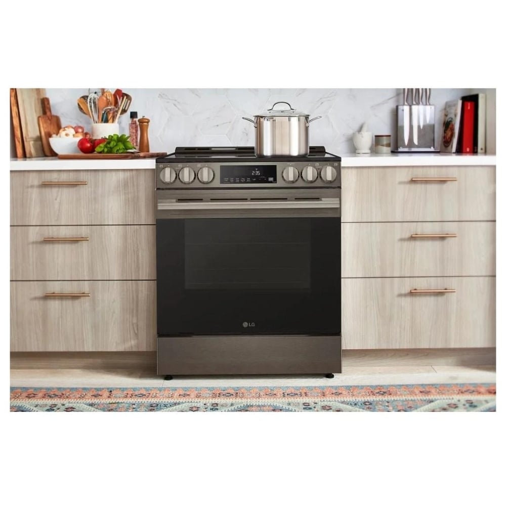 LG LSEL6333ZE Electric Range, 6.3 cu. ft. Capacity, 30 inch, 5 Burner, 3200W