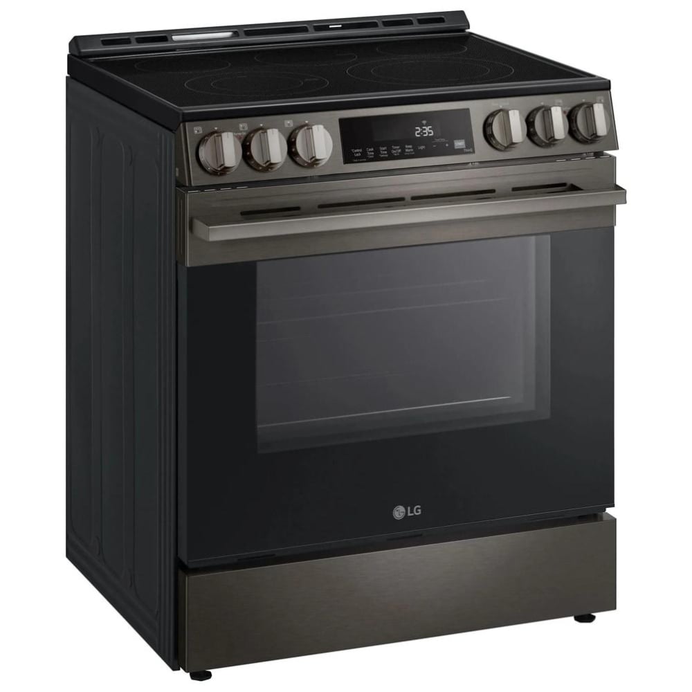 LG LSEL6333ZE Electric Range, 6.3 cu. ft. Capacity, 30 inch, 5 Burner, 3200W
