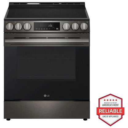 LG LSEL6333ZE Electric Range, 6.3 cu. ft. Capacity, 30 inch, 5 Burner, 3200W