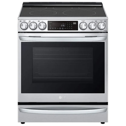 6.3 cu ft. Smart Wi-Fi Enabled ProBake Convection® InstaView™ Electric Slide-in Ranges with Air Sous Vide and Air Fry LSEL6337F