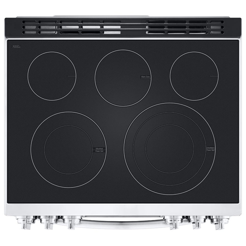 6.3 cu ft. Smart Wi-Fi Enabled ProBake Convection® InstaView™ Electric Slide-in Ranges with Air Sous Vide and Air Fry LSEL6337F