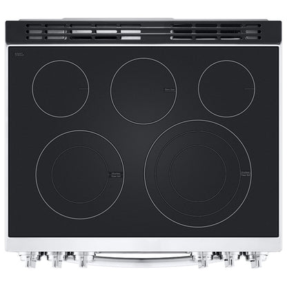 6.3 cu ft. Smart Wi-Fi Enabled ProBake Convection® InstaView™ Electric Slide-in Ranges with Air Sous Vide and Air Fry LSEL6337F