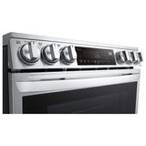 LG LSEL6337F 6.3 cu. ft. Smart Wi-Fi Enabled ProBake Convection Electric Slide-in Range with Air Sous Vide and Air Fry
