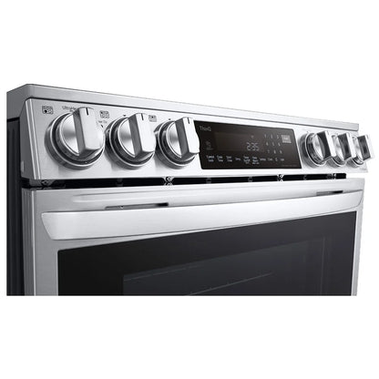 6.3 cu ft. Smart Wi-Fi Enabled ProBake Convection® InstaView™ Electric Slide-in Ranges with Air Sous Vide and Air Fry LSEL6337F