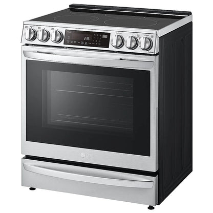 6.3 cu ft. Smart Wi-Fi Enabled ProBake Convection® InstaView™ Electric Slide-in Ranges with Air Sous Vide and Air Fry LSEL6337F