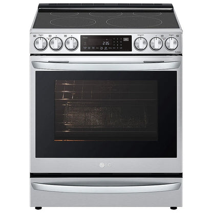 6.3 cu ft. Smart Wi-Fi Enabled ProBake Convection® InstaView™ Electric Slide-in Ranges with Air Sous Vide and Air Fry LSEL6337F