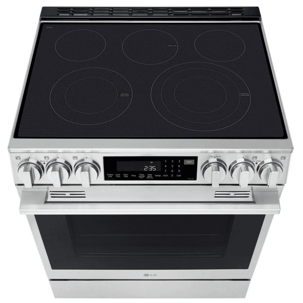 LG LSEL6337XE Electric Range, 30" Width, 6.3 Cu. Ft Capacity, 3200 W