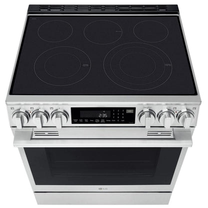LG LSEL6337XE Electric Range, 30" Width, 6.3 Cu. Ft Capacity, 3200 W