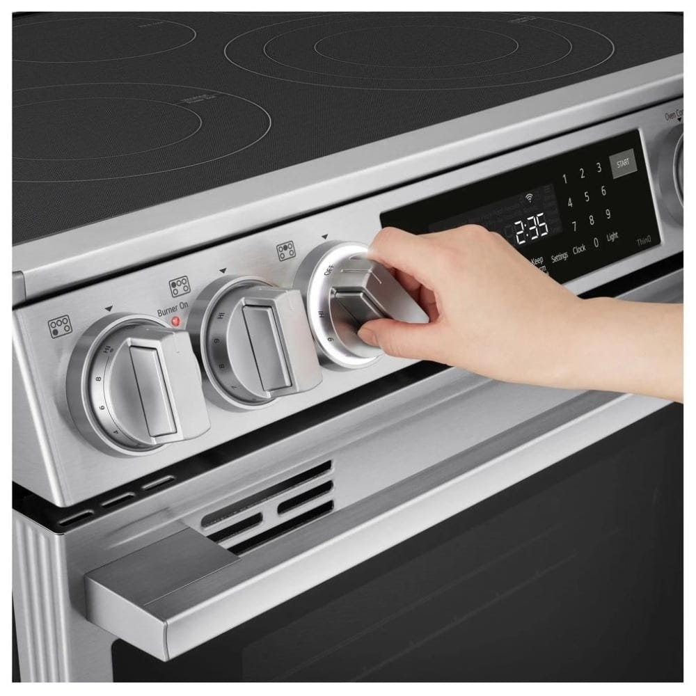 LG LSEL6337XE Electric Range, 30" Width, 6.3 Cu. Ft Capacity, 3200 W