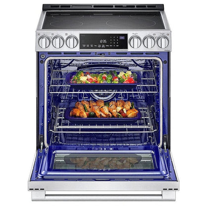 LG Studio 6.3 cu. ft. InstaView Electric Slide-in Range with ProBake Convection & Air Fry LSES6338F