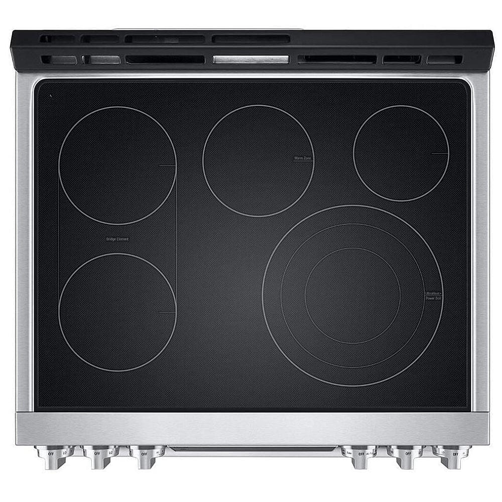 LG Studio 6.3 cu. ft. InstaView Electric Slide-in Range with ProBake Convection & Air Fry LSES6338F