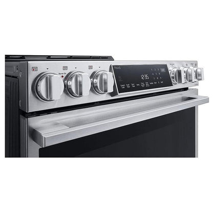 LG Studio 6.3 cu. ft. InstaView Electric Slide-in Range with ProBake Convection & Air Fry LSES6338F