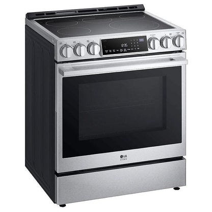 LG Studio 6.3 cu. ft. InstaView Electric Slide-in Range with ProBake Convection & Air Fry LSES6338F