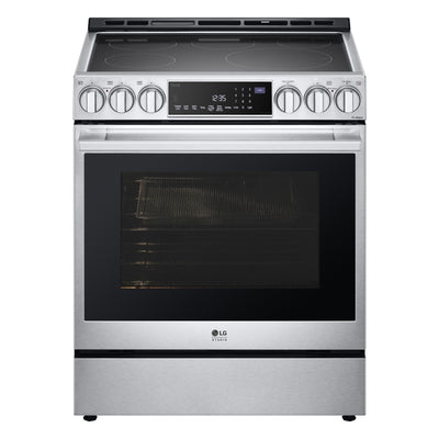 LG STUDIO 6.3 cu. ft. InstaView® Electric Slide-in Ranges with ProBake Convection® and Air Fry LSES6338F
