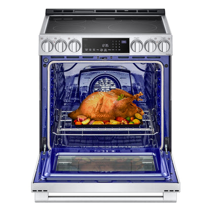 LG STUDIO 6.3 cu. ft. InstaView® Electric Slide-in Ranges with ProBake Convection® and Air Fry LSES6338F
