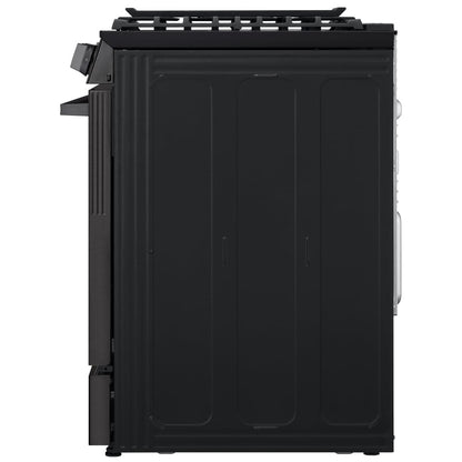 LG LSGL6335Z Gas Range, 6.3 cu. ft. Capacity, 30 inch Exterior Width, Self Clean, Convection, 5 Burners, Storage Drawer, Air Fry