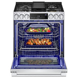 LG Studio LSGS6338F Gas Range, 6.3 cu. ft. Capacity, 30 inch Exterior Width, Self Clean, True Convection, Storage Drawer, Yes, 22,000 BTU Highest Burner, Stainless Steel colour