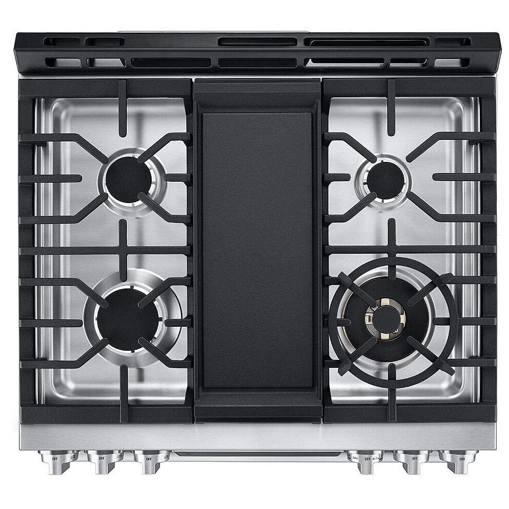 LG Studio 6.3 cu. ft. InstaView Gas Slide-in Range with ProBake Convection & Air Fry LSGS6338F
