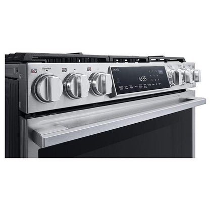 LG Studio 6.3 cu. ft. InstaView Gas Slide-in Range with ProBake Convection & Air Fry LSGS6338F
