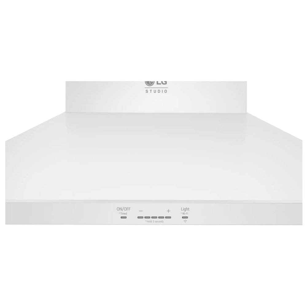 LG Studio Essence White 30" Wall Mount Chimney Range Hoods LSHD3080N