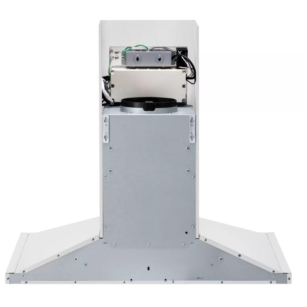 LG Studio Essence White 30" Wall Mount Chimney Range Hoods LSHD3080N