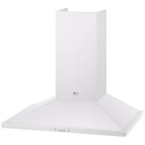 LG Studio LSHD3080N Range Hood, 30 inch Exterior Width, 5, 600 CFM, LED, Aluminum Mesh Filter, Essence White colour