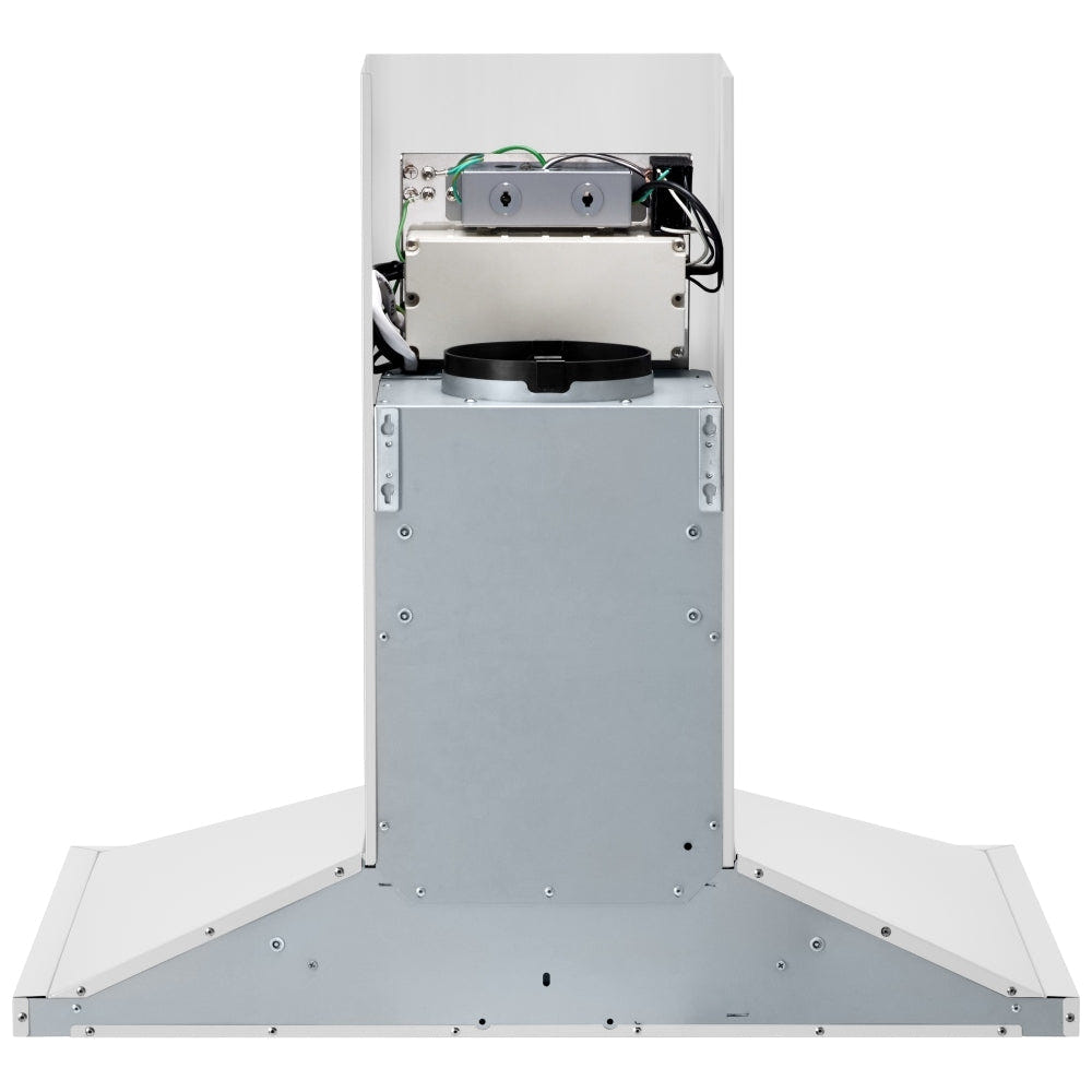 LG Studio Essence White 30" Wall Mount Chimney Range Hoods LSHD3080N