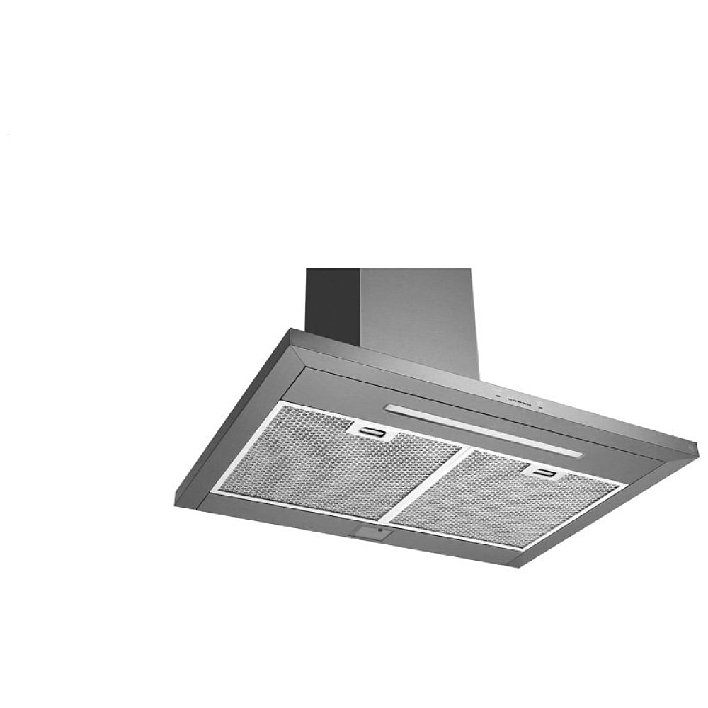 LG Studio LSHD3080ST Range Hood, 30 inch Exterior Width, Chimney, Wall Mounted, 600 CFM, Outside / Ducting, LED, Dishwasher Safe Filters