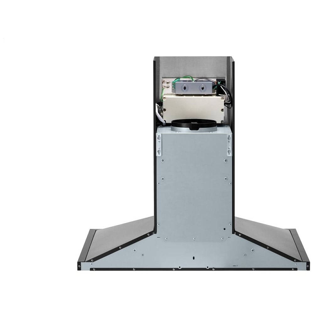 LG Studio LSHD3080ST Range Hood, 30 inch Exterior Width, Chimney, Wall Mounted, 600 CFM, Outside / Ducting, LED, Dishwasher Safe Filters