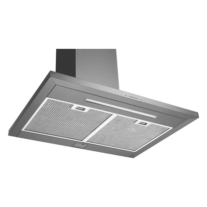 LG Studio LSHD3080ST 抽油烟机，30 英寸外部宽度，烟囱，壁挂式，600 CFM，外部/管道，LED，洗碗机安全过滤器，铝网，不锈钢色，含鼓风机