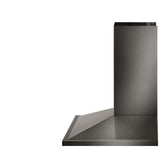 LG Studio LSHD3089BD Range Hood, 30 inch Exterior Width, Wall Mounted, 600 CFM, LED, Aluminum Mesh Filter, Black Stainless Steel colour