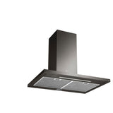 LG Studio LSHD3089BD Range Hood, 30 inch Exterior Width, Wall Mounted, 600 CFM, LED, Aluminum Mesh Filter, Black Stainless Steel colour