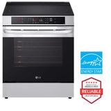 LG LSIL6332FE Induction Range, 6.3 cu. ft. Capacity, 30 inch Exterior Width, Convection, 4 Burners, Storage Drawer, Yes, Self Clean, 3,900 W Highest Element, Stainless Steel colour, EasyClean®
