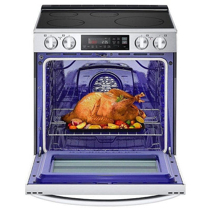 LG 6.3 cu. ft. Smart Induction Slide-In Range with ProBake Convection & Air Fry LSIL6334F