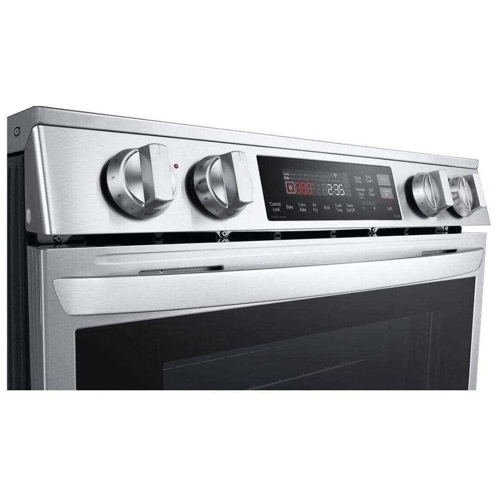 LG 6.3 cu. ft. Smart Induction Slide-In Range with ProBake Convection & Air Fry LSIL6334F