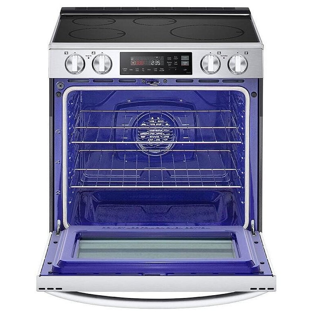 LG 6.3 cu. ft. Smart Induction Slide-In Range with ProBake Convection & Air Fry LSIL6334F