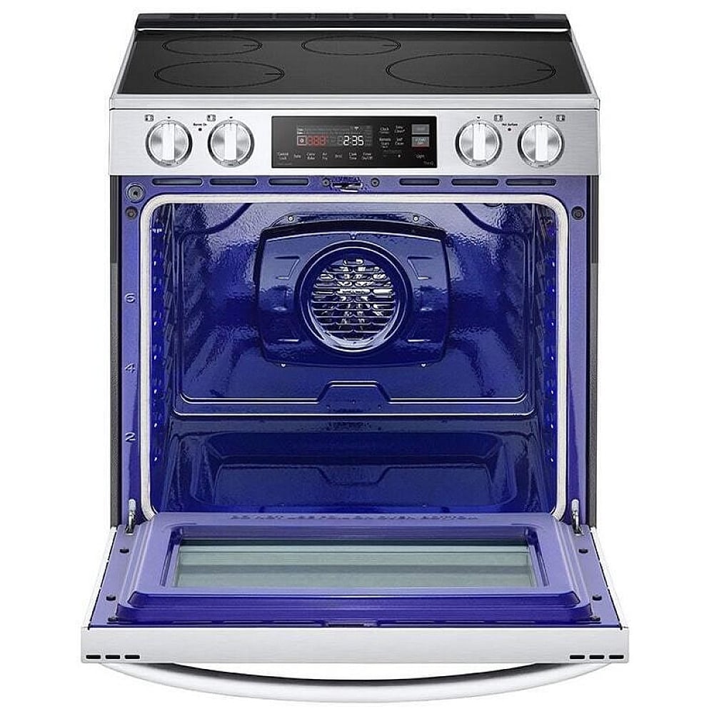 LG 6.3 cu. ft. Smart Induction Slide-In Range with ProBake Convection & Air Fry LSIL6334F