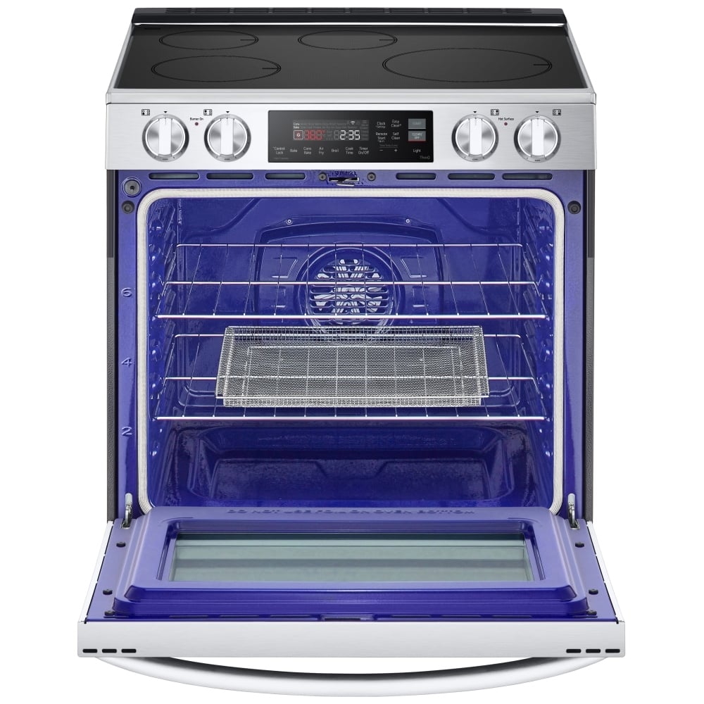 LG 6.3 cu. ft. Smart Induction Slide-In Range with ProBake Convection & Air Fry LSIL6334F