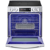 LG 6.3 cu. ft. Smart Induction Slide-In Range with ProBake Convection & Air Fry LSIL6334F